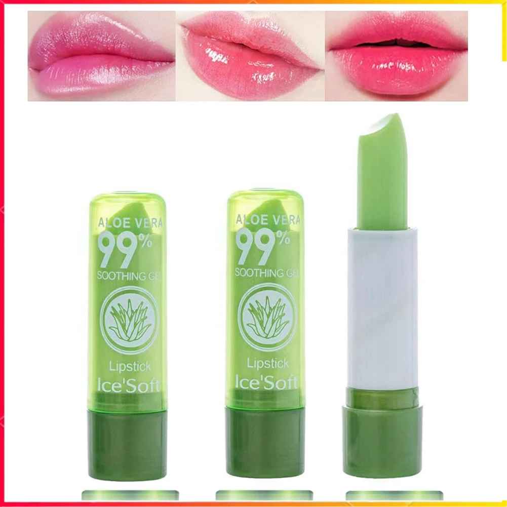 2PCS Aloe Vera PH Color-Changing Lip Balm – Hydrating Tinted Lipstick-Tinted Lip Balm-Blushia