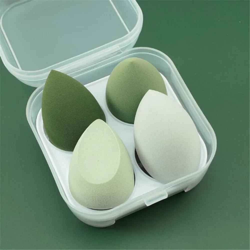 4-Piece Makeup Sponge Set – Soft Beauty Blender Foundation & Powder Puffs-Makeup Sponges-Blushia