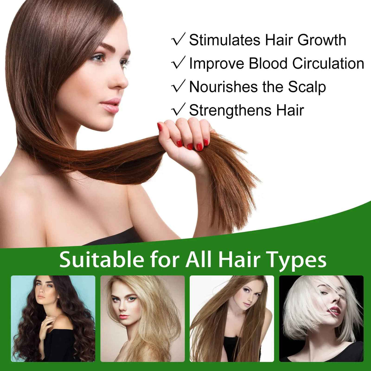 Rosemary Hair Growth Serum – Hair Regrowth & Scalp Nourishing Treatment