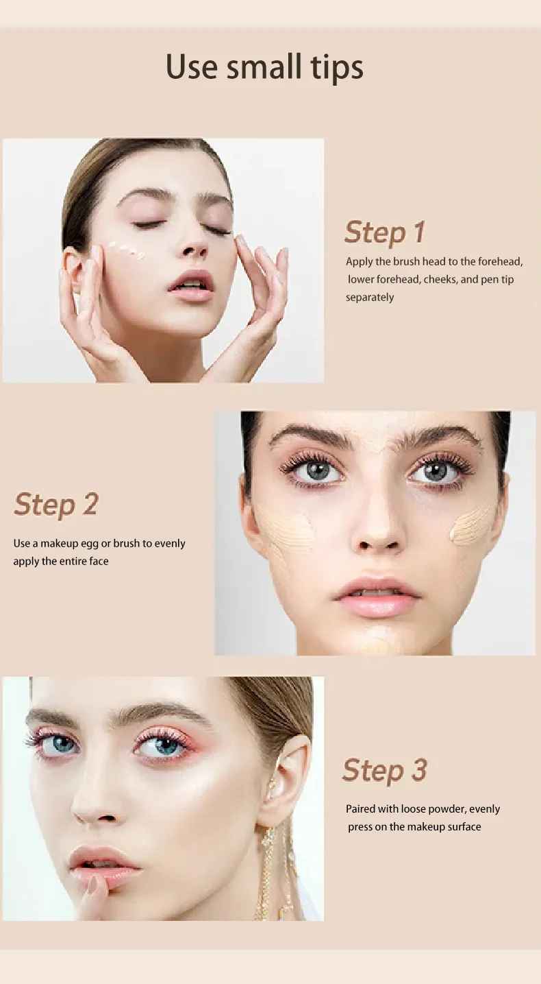 Matte Liquid Concealer – High Coverage Waterproof Oil Control-Concealer-Blushia
