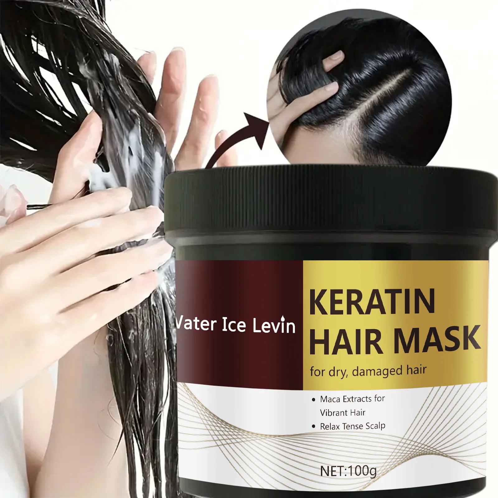 Magical Keratin Hair Mask – 5 Seconds Fast Repair for Damaged, Frizzy Hair-Hair Mask-Blushia