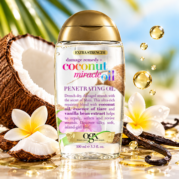 OGX Coconut Miracle Oil for Dry, Frizzy Hair 100ml