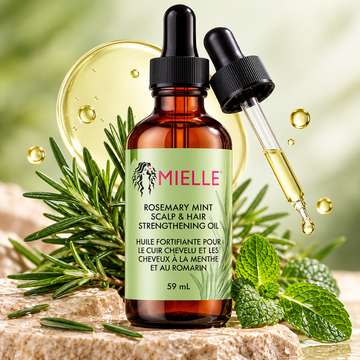 Mielle Rosemary & Mint Hair Oil with Biotin, Supports Hair Growth, 59 ml