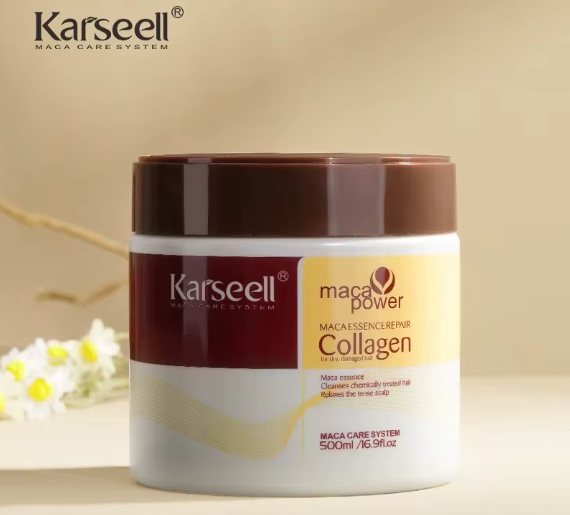 Karseell Collagen Hair Mask – Deep Repair & Conditioning with Argan Oil (100ml/500ml)-Hair Mask-Blushia